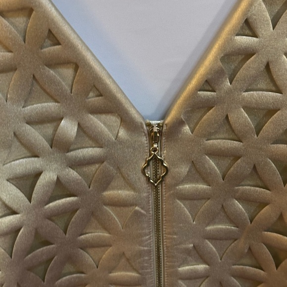 Lilly Pulitzer Gold Braided Dress NWT XL 50% OFF - Picture 3 of 4